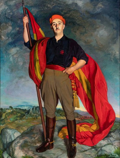Portret Francisco Franco, 1941. autorstwa Ignacio Zuloaga y Zabaleto