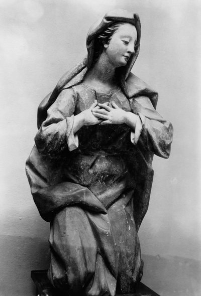 Klęcząca Maryja (terakota) autorstwa Ignaz 1725-75 Gunther