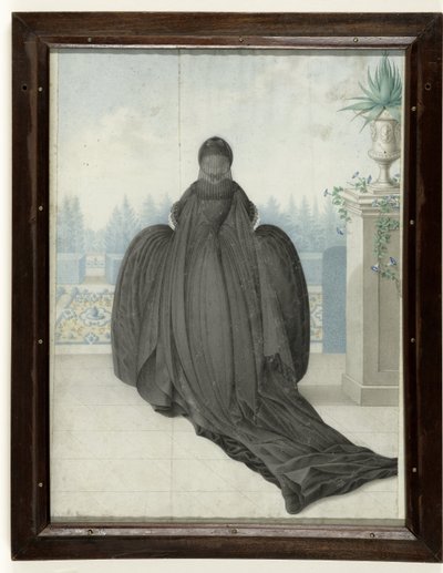 Portret cesarzowej Marii Teresy Austrii autorstwa Ignaz Manzador