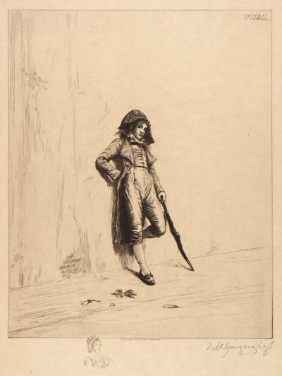 The Loafer autorstwa Ignaz Marcel Gaugengigl
