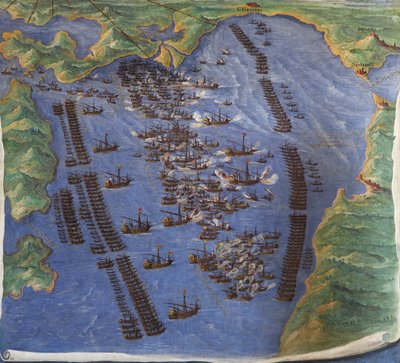 Bitwa pod Lepanto, 1571 r. autorstwa Ignazio Danti