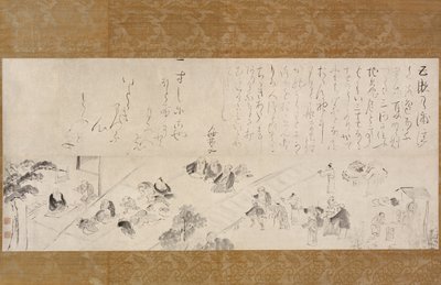 Grupowa pielgrzymka do Jizo Nun autorstwa Taiga Ike