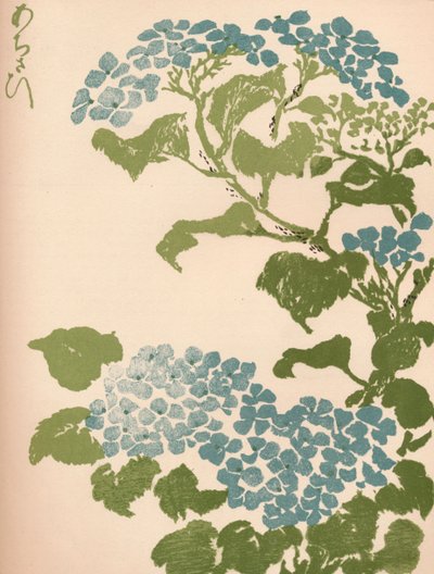 „Hortensja”, 1838 autorstwa Ikeda Eisen