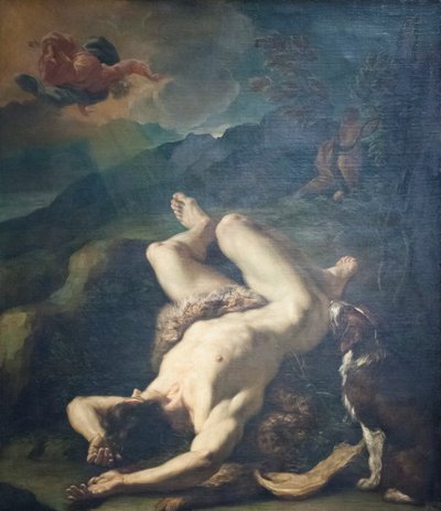 Śmierć Abla autorstwa Il (1639-1709) Baciccio