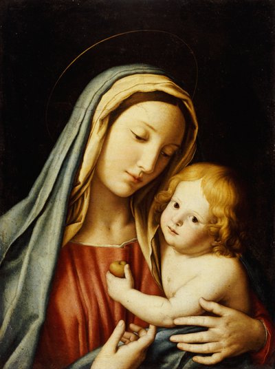 Madonna z Dzieciątkiem autorstwa Il Sassoferrato