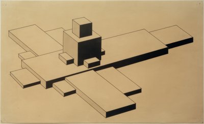 Projekt architektoniczny autorstwa Ilja Grigorjewitsch  Tschaschnik