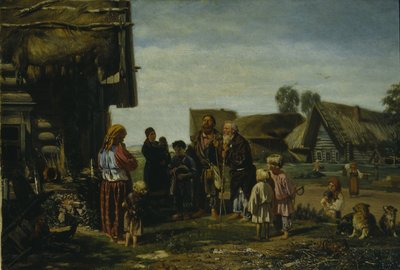 Pielgrzymi, 1870 autorstwa Illarion Mikhailovich Pryanishnikov
