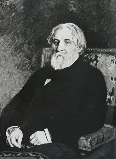 Iwan Siergiejewicz Turgieniew autorstwa Ilya Efimovich (after) Repin