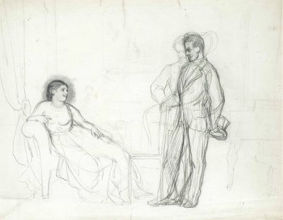 Adelina Patti jako Violetta w operze La traviata Giuseppe Verdiego, koniec lat 60.-początek lat 70. XIX wieku autorstwa Ilya Efimovich Repin
