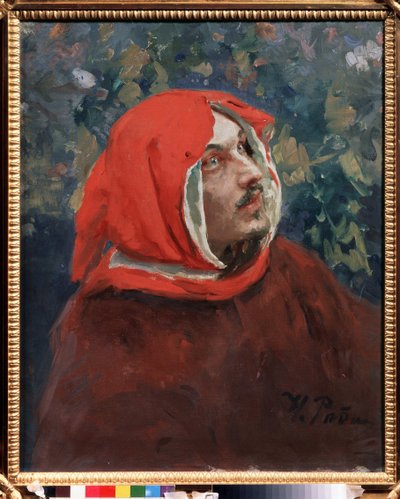 Dante Alighieri (Durante degli Alighieri autorstwa Ilya Efimovich Repin