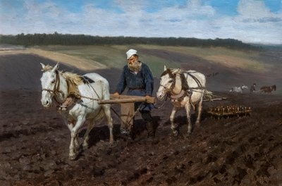 LEON TOŁSTOJ LABORANT autorstwa Ilya Efimovich Repin