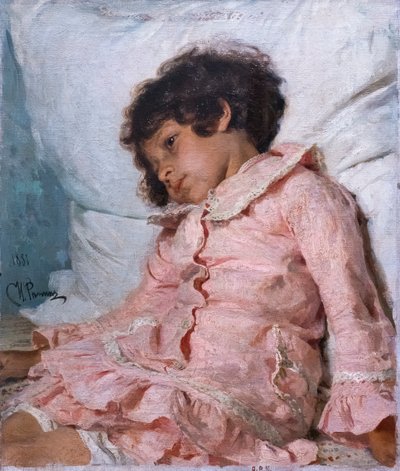NADIA REPINE autorstwa Ilya Efimovich Repin