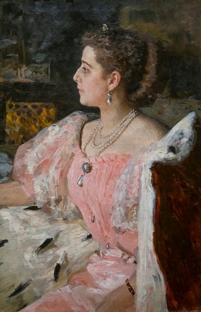 NATALIA GOLOVIN autorstwa Ilya Efimovich Repin
