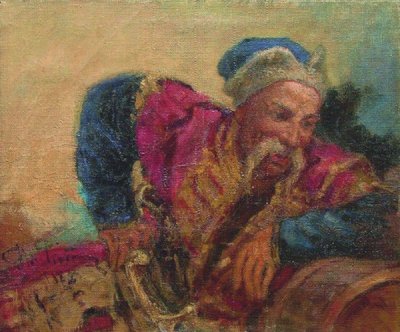 Otaman Iwan Sirko, 1889 autorstwa Ilya Efimovich Repin