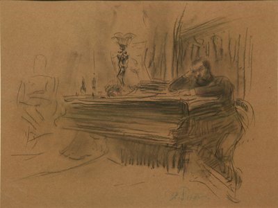 Portret kompozytora Aleksieja Fiodorowicza Kala, 1906 autorstwa Ilya Efimovich Repin