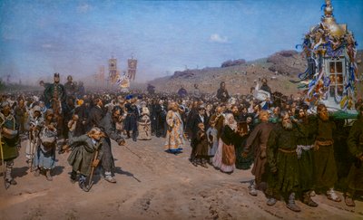 PROCES RELIGIJNY W WOJEWÓDZTWIE KURSKIM autorstwa Ilya Efimovich Repin