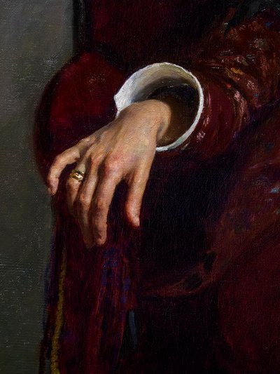 ODPOCZYNEK (szczegóły) autorstwa Ilya Efimovich Repin