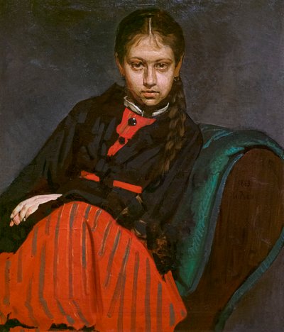 WERA CHEVTSOVA autorstwa Ilya Efimovich Repin