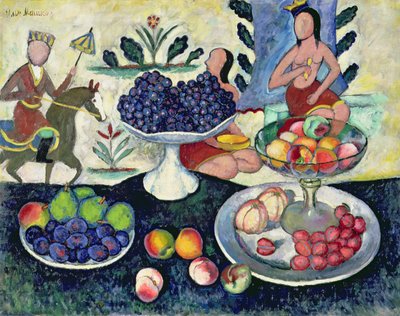 Martwa natura owoców, 1913 autorstwa Ilya Ivanovich Mashkov