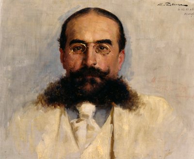 Portret Władimira I. Niemirowicza-Danczenki 1858-1943, 1899. autorstwa Ilya Savvich Galkin