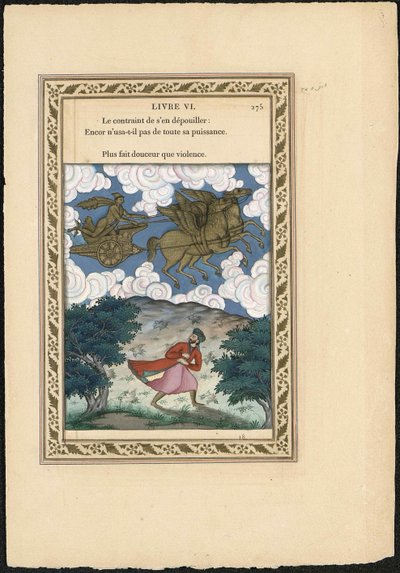 Phebus et Boree Phoebus i Boreas, 1837-1839. autorstwa Imam Bakhsh Lahori