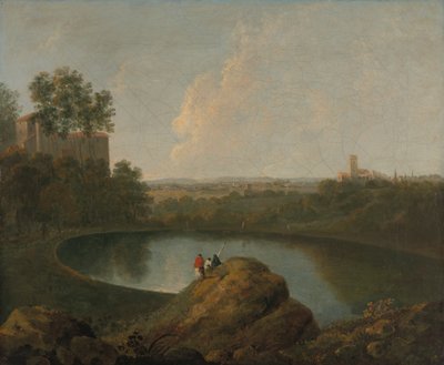 Głowa jeziora Nemi autorstwa Imitator of Richard Wilson RA