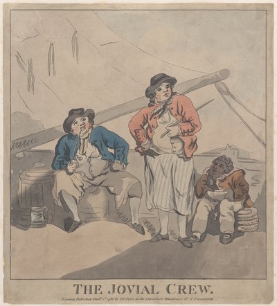 The Jovial Crew, 1 października 1786., 1 października 1786. autorstwa Imitator of Thomas Rowlandson.