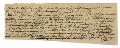Rękopis autografu w języku niemieckim, notatki na temat filozofii i Uniwersytetu w Królewcu (pióro i atrament na papierze) autorstwa Immanuel Kant