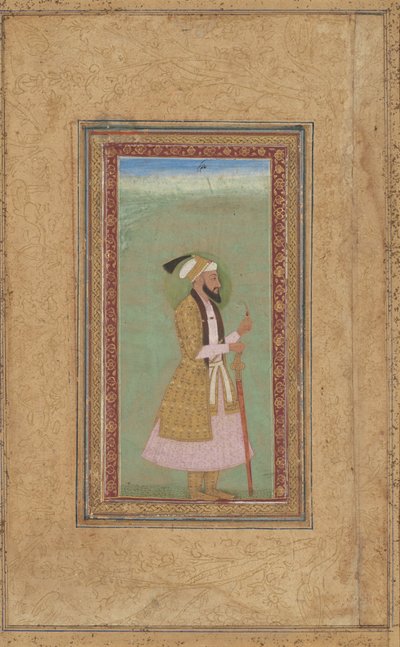 Portret księcia z rubinem autorstwa Indian 18th Century
