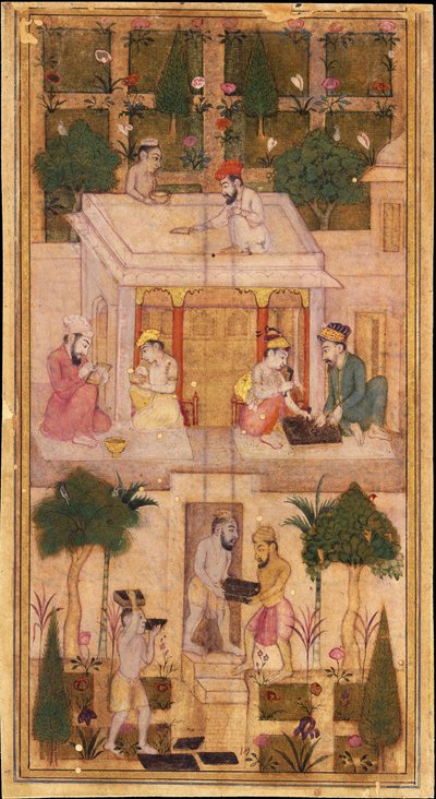 Robienie książek w ogrodzie autorstwa Indian Art