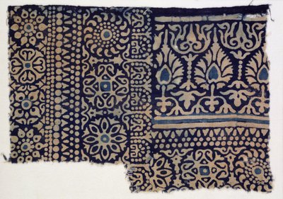 Zadrukowany fragment tkaniny, Indian (bawełna) autorstwa Indian School