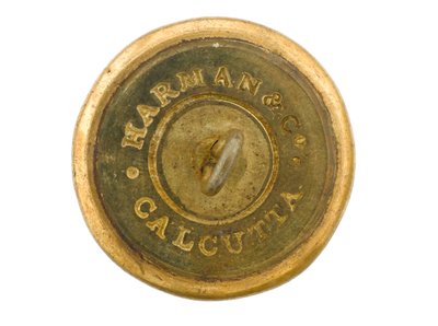 Button, bengalski korpus sztabowy autorstwa Indian School