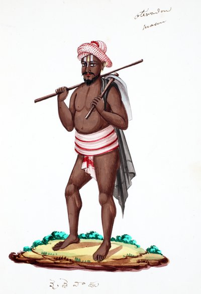 Robotnik (wc na papierze) autorstwa Indian School