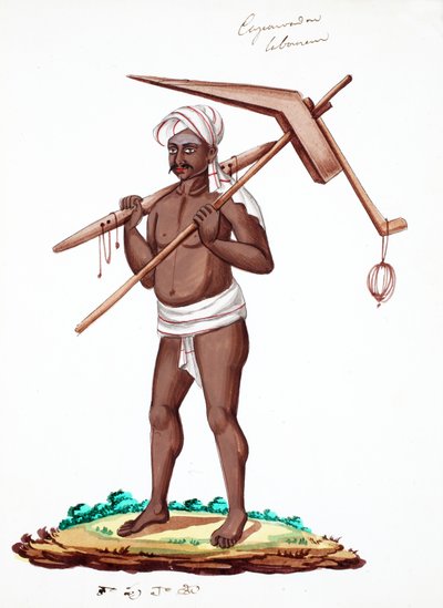 Robotnik (wc na papierze) autorstwa Indian School