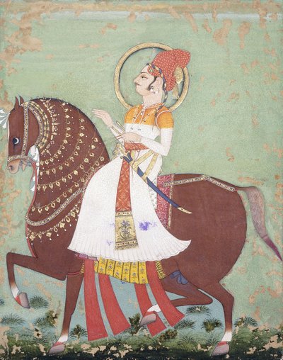 Książę Zalim Singh, 1769 autorstwa Indian School