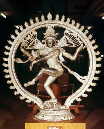 Shiva Nataraja, z Kankoduthavanitam, Tanjore (brąz) autorstwa Indian School