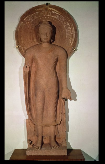 Stojący Budda z Jamalpuru autorstwa Indian School