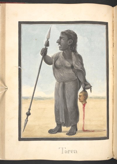 Tarka, demonica zabita przez Ramę autorstwa Indian School