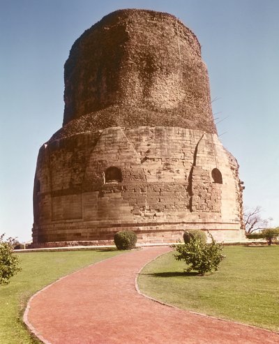 Stupa Dhameh, ok. 500 AD autorstwa Indian School