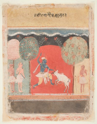 Zabicie Vatsasury autorstwa Indian School