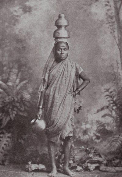 Bombaj: Mleczarka (zdjęcie czarno-białe) autorstwa Indian photographer