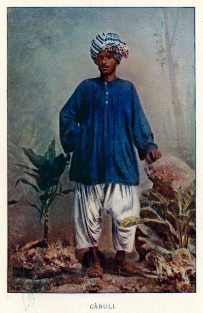 Indianie: Cabuli (kolorowe zdjęcie) autorstwa Indian photographer