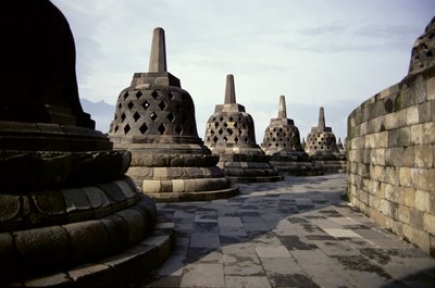 Szczegół zewnętrzny, zdjęcie AD 778-850 autorstwa Indonesian