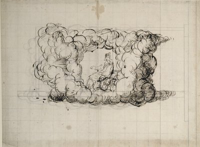 Rysunek teatralny autorstwa Inigo Jones