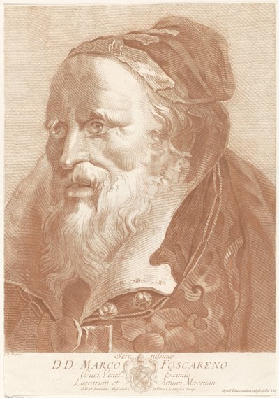 Portret van doża Marco Foscarini autorstwa Innocente Alessandri