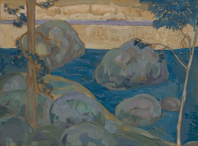 Krajobraz z głazami autorstwa Iosiph Solomonovich Shkolnik