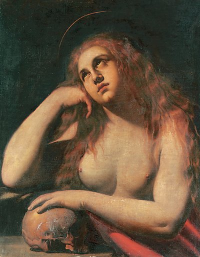 Magdalena pokutująca autorstwa Ippolito Borghese