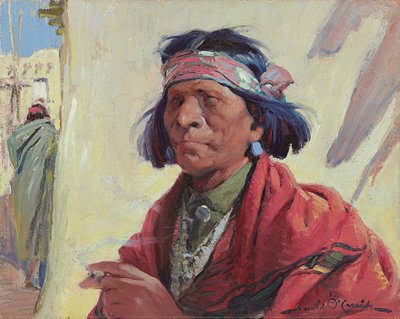 Indian Taos (olej na płótnie) autorstwa Ira Diamond Gerald Cassidy