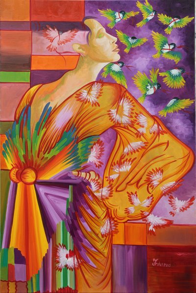 Zielone światła, 2015 autorstwa Irina Corduban