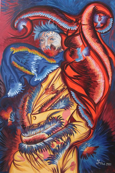 Płaszcz, 2015 autorstwa Irina Corduban
